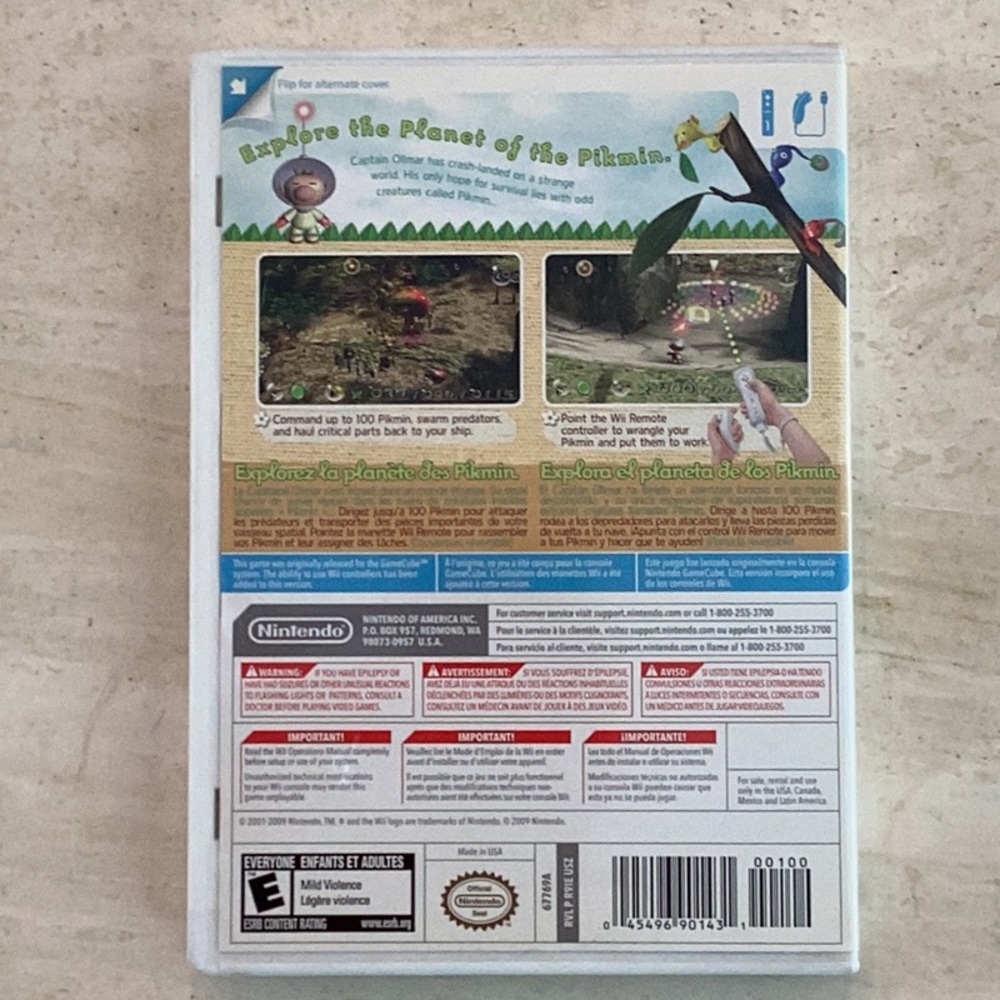 Pikmin Nintendo Wii Game Complete Play Control - Picture 2 of 9